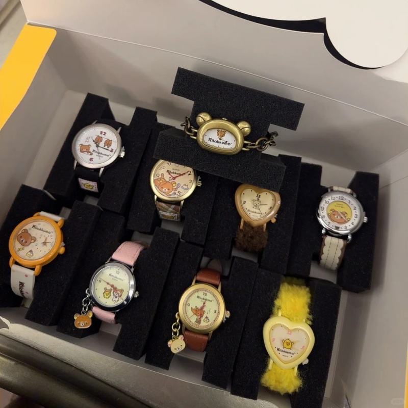 Moments Watches & Jewelry Burlington Reviews - Montre-bracelet Rilakkuma Gulugulu Série Moment, Boîte