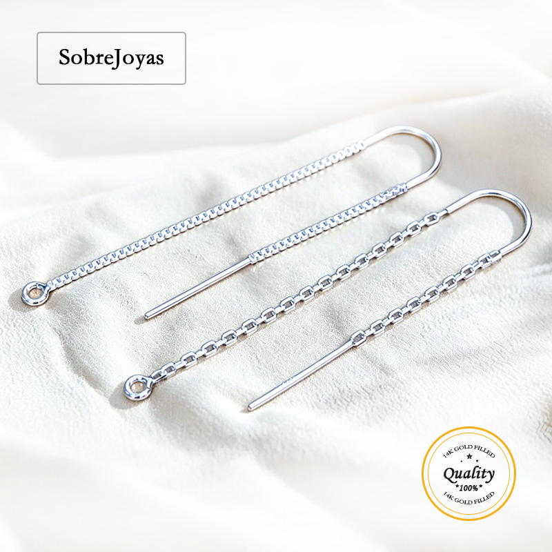 Sterling Silver Ring - Composants de boucles d'oreilles pendantes en