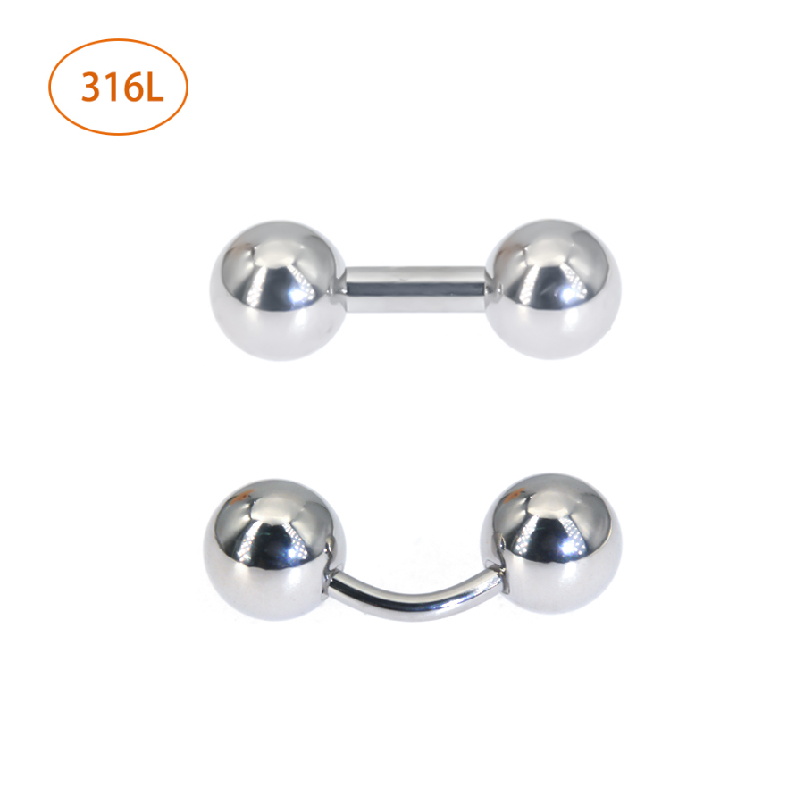 Christina Jewelry & Watches Marguerite Ørestik Forgyldt Sølv - SION L-Piercing en Acier Incurvé pour