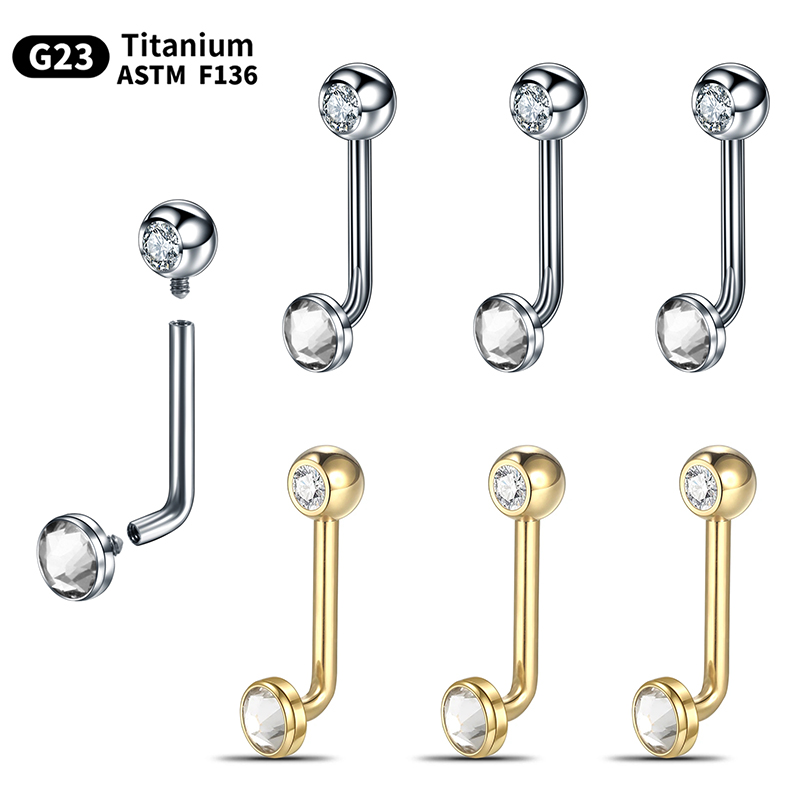 Piercing de Capot Vertical en  - Christina Jewelry & Watches Marguerite Ørestik Forgyldt Sølv avis et prix