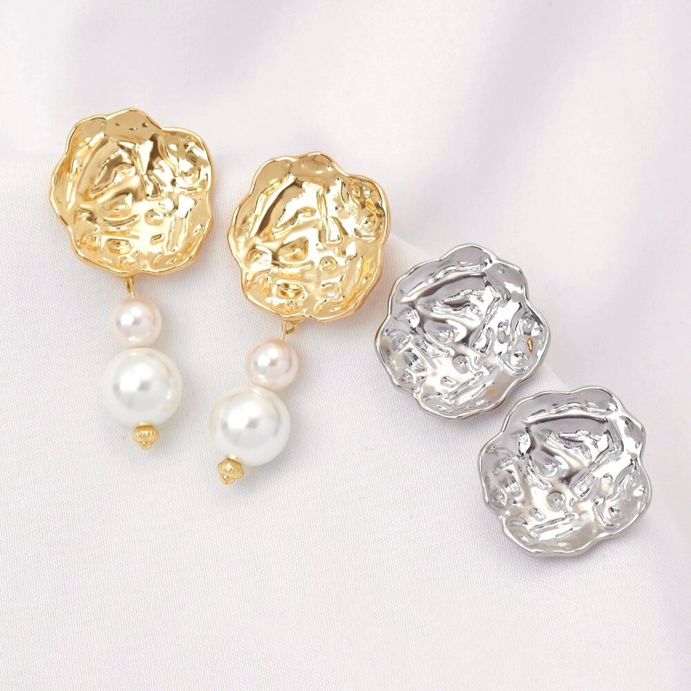 2 paires de boucles d'oreilles - Pearl Stud Earrings avis et prix