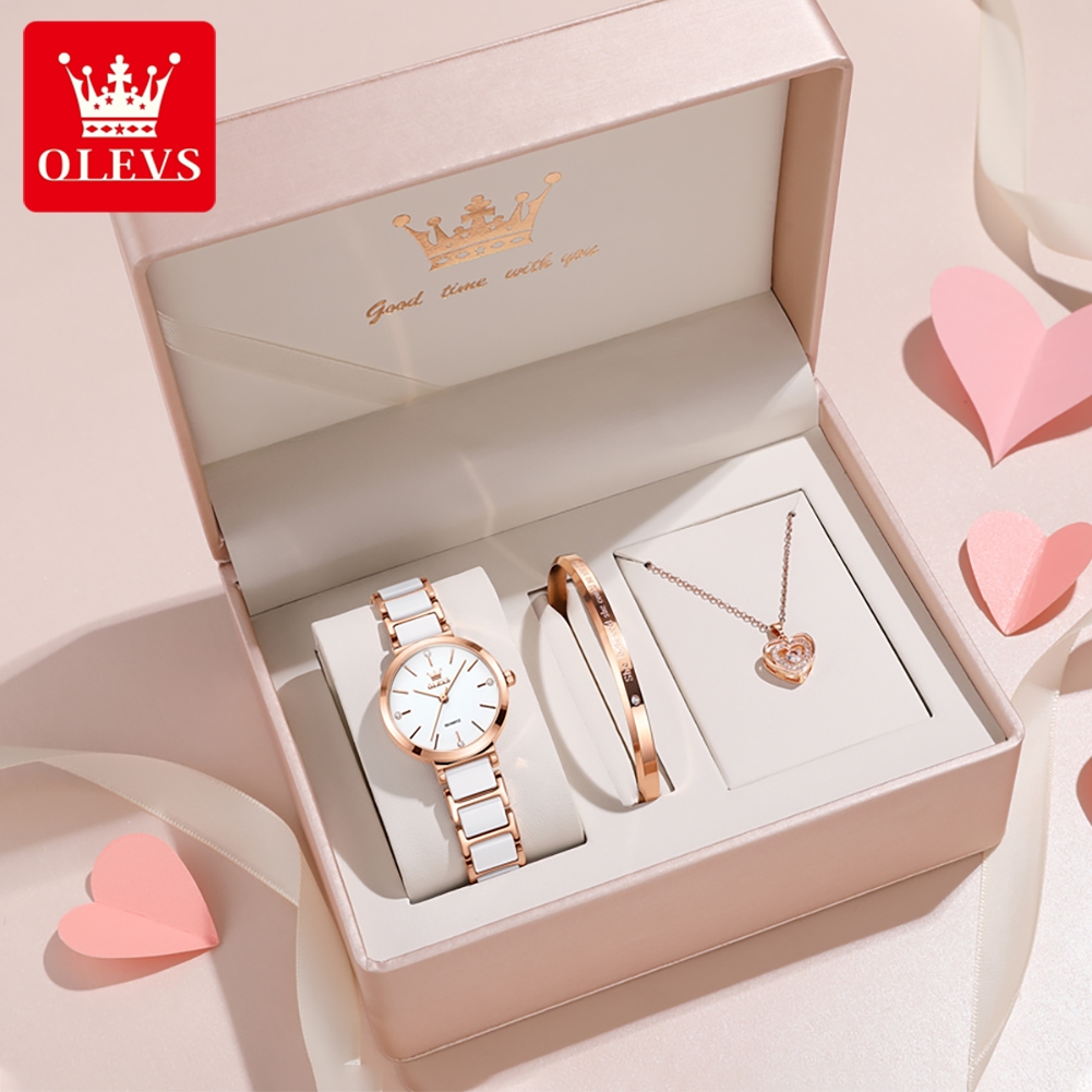 OLEVS femmes montre 5877 luxe  - Jewelry Watches For Women avis et prix