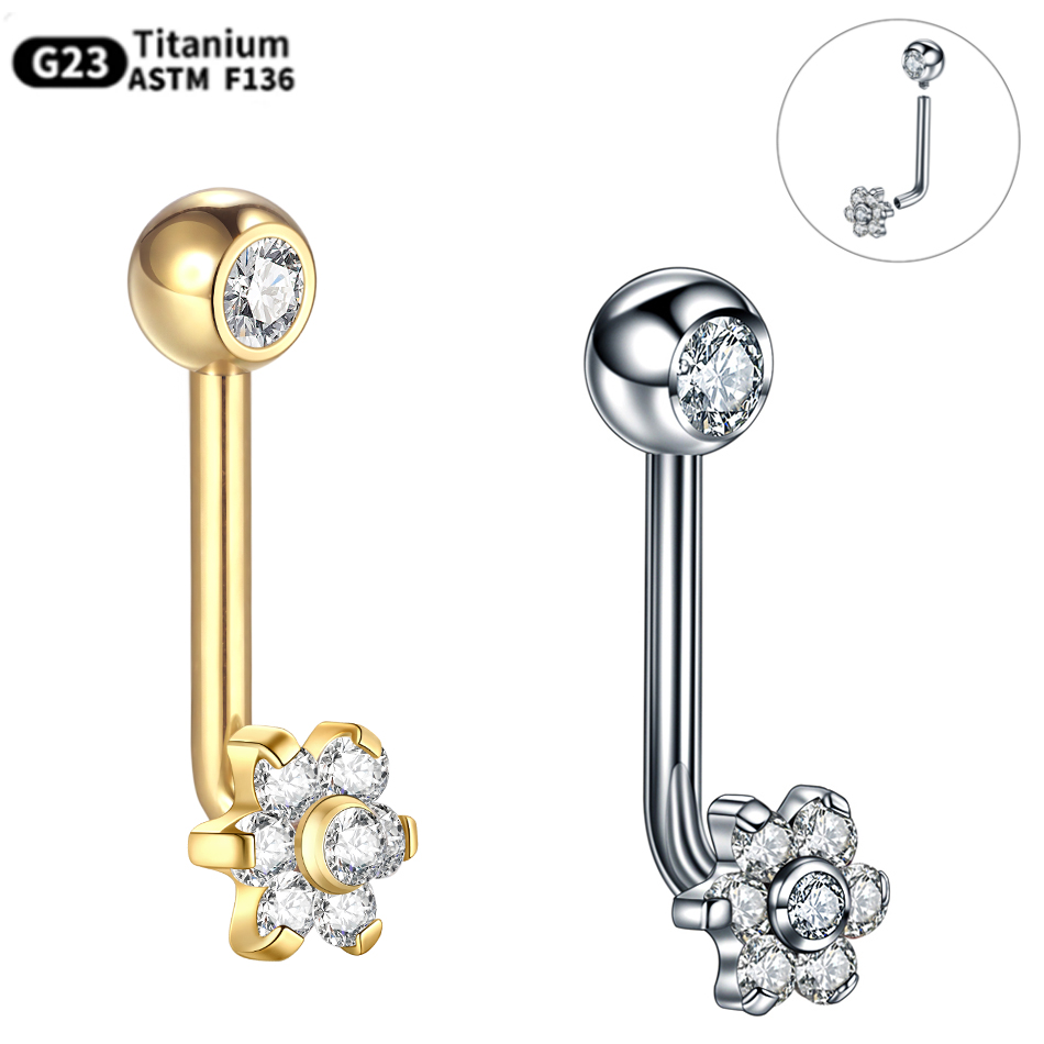 Piercing Christina en titane,  - Christina Jewelry & Watches Marguerite Ørestik Forgyldt Sølv avis et prix