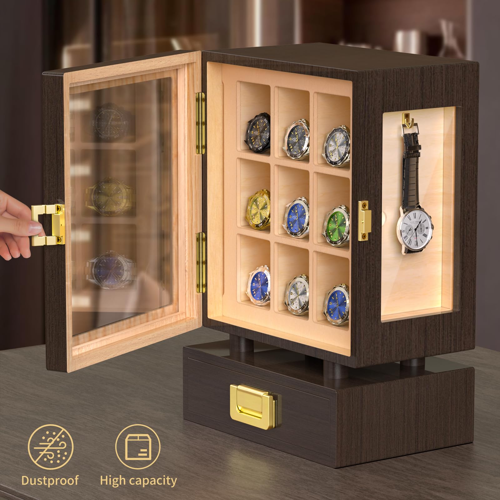 Boîte de rangement pour montre - Watches & Jewelry Repair Center avis et prix