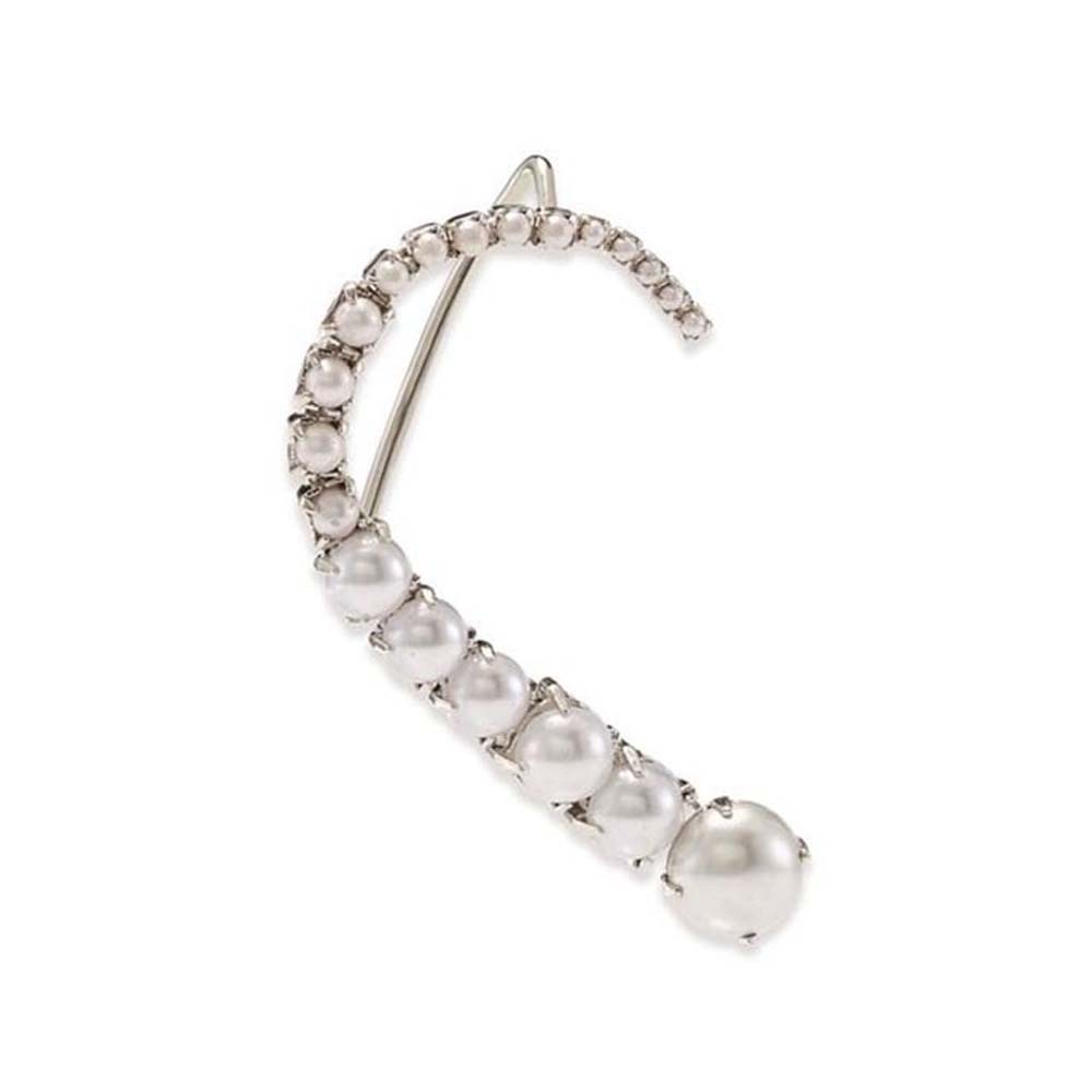 Stonefans-Clips d'oreille en p - Pearl Stud Earrings avis et prix