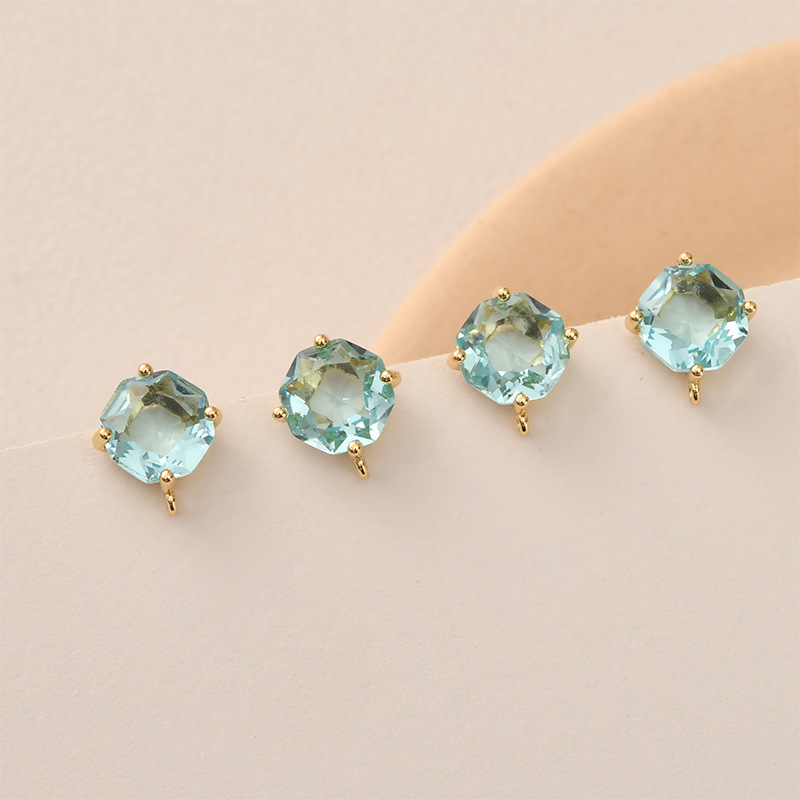 Boucles d'oreilles carrées en  - Pearl Stud Earrings avis et prix