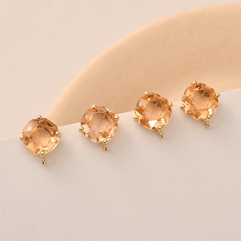 Boucles d'oreilles carrées en  - Pearl Stud Earrings avis et prix