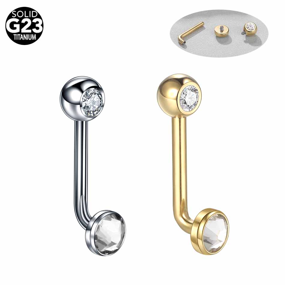 1 PC G23 titane Christina capu - Christina Jewelry & Watches Marguerite Ørestik Forgyldt Sølv avis et prix