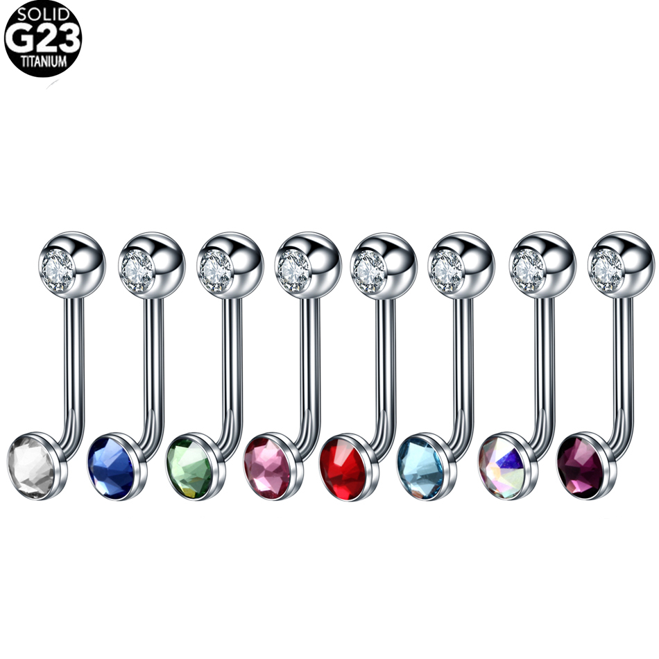 1PC G23 titane cristal Christi - Christina Jewelry & Watches Marguerite Ørestik Forgyldt Sølv avis et prix