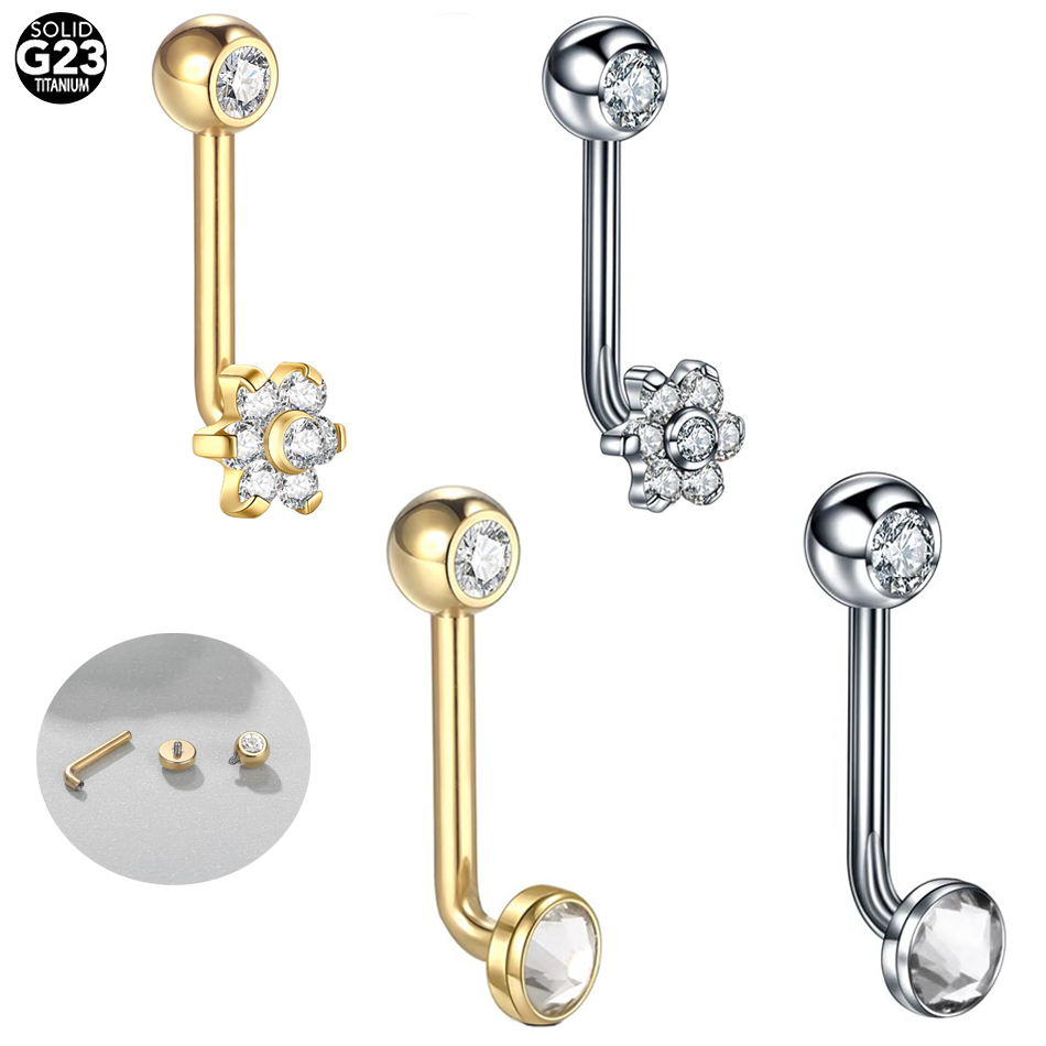 Piercing de Capuche Vertical e - Christina Jewelry & Watches Marguerite Ørestik Forgyldt Sølv avis et prix