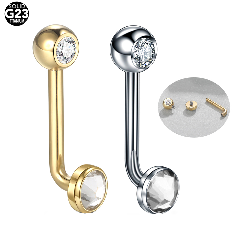 1 PC G23 titane Christina capu - Christina Jewelry & Watches Marguerite Ørestik Forgyldt Sølv avis et prix