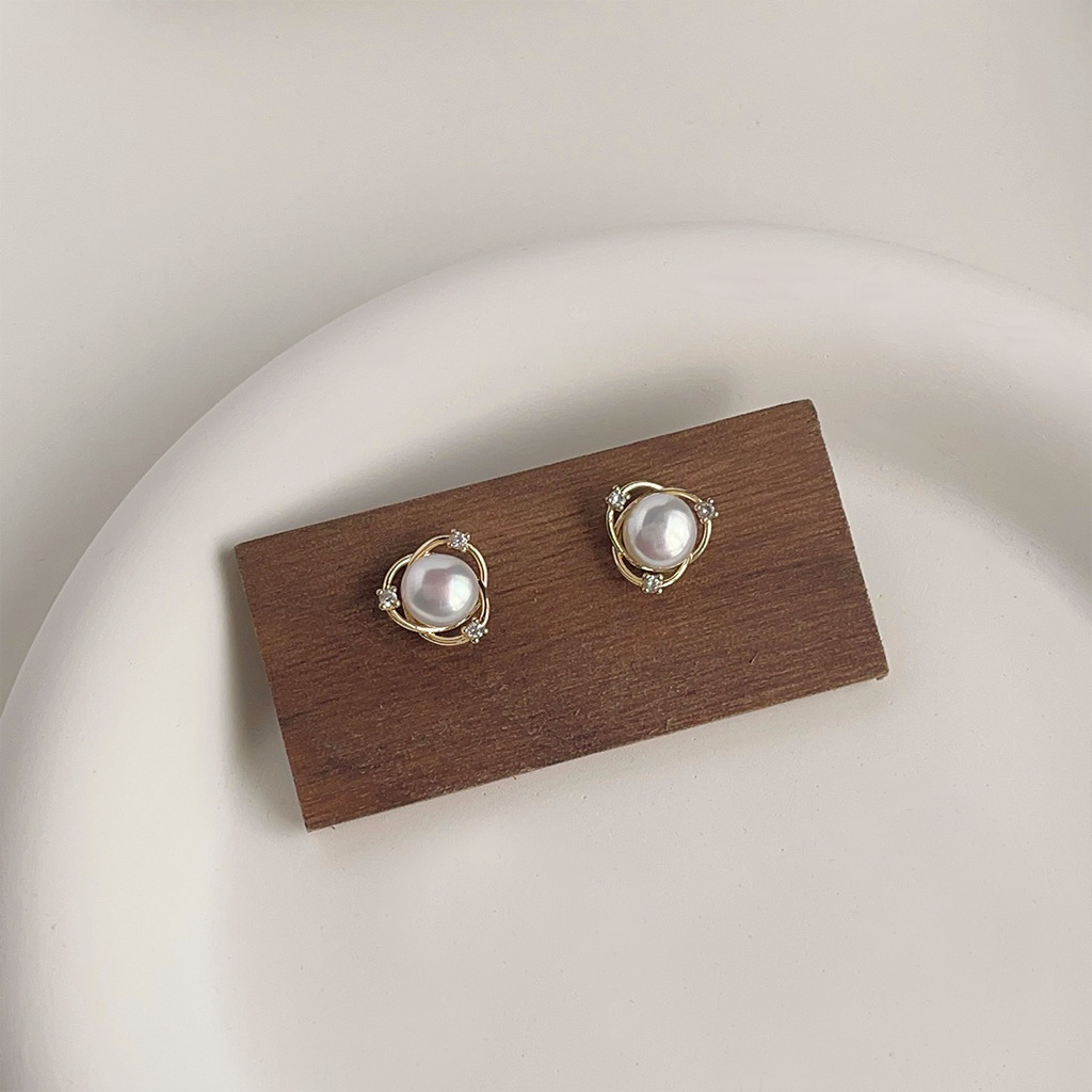 Boucles d'oreilles clous DIY p - Pearl Stud Earrings avis et prix